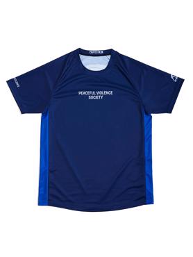MANTO society performance tshirt - blue